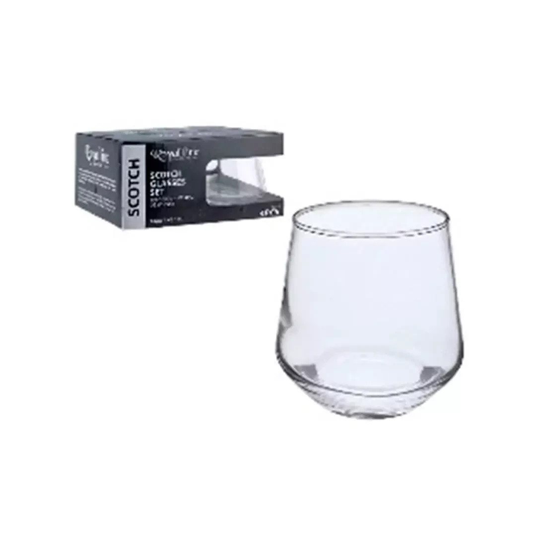 VASOS (SCOTCH) 4 PZAS 400ML 751-NM70104 TRANSPARENTE
