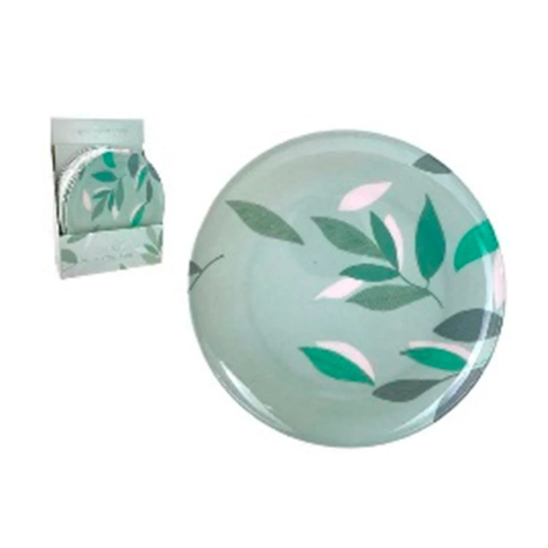 PLATO 8" 726-2403787 AQUA/VERDE/BLANCO/GRIS