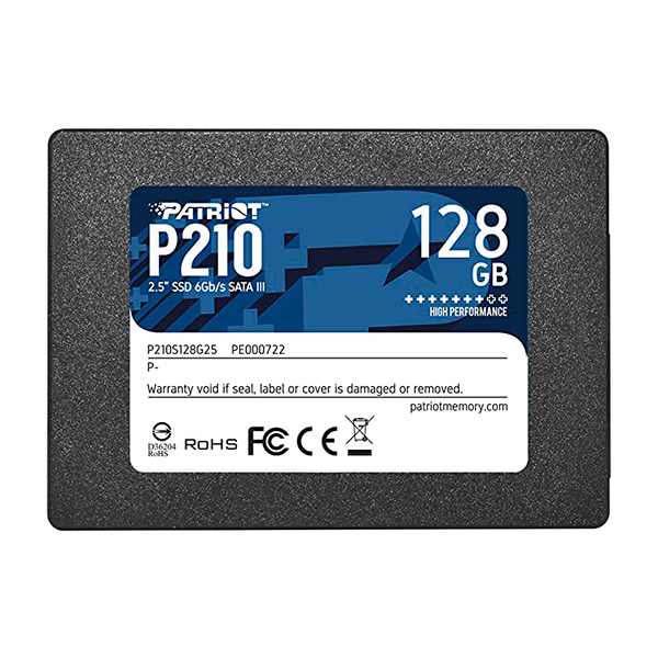 DISCO DURO PATRIOT 128GB P210 2,5" SSD SATA 3 (7mm)