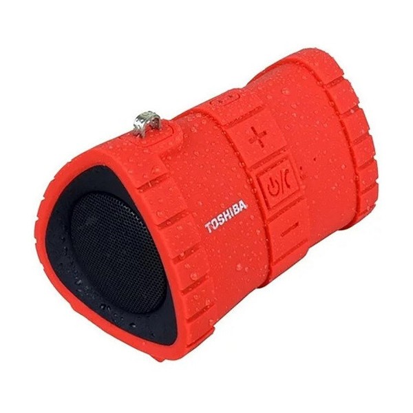 CORNETA TOSHIBA IMPERMIABLE TY-WSP100R BLUET ROJO
