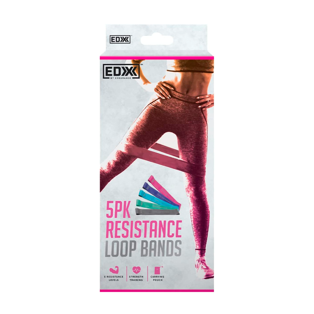 BANDAS D/RESISTENCIA SET 5 PZAS (EBE-RL5-MLT) MULTICOLOR