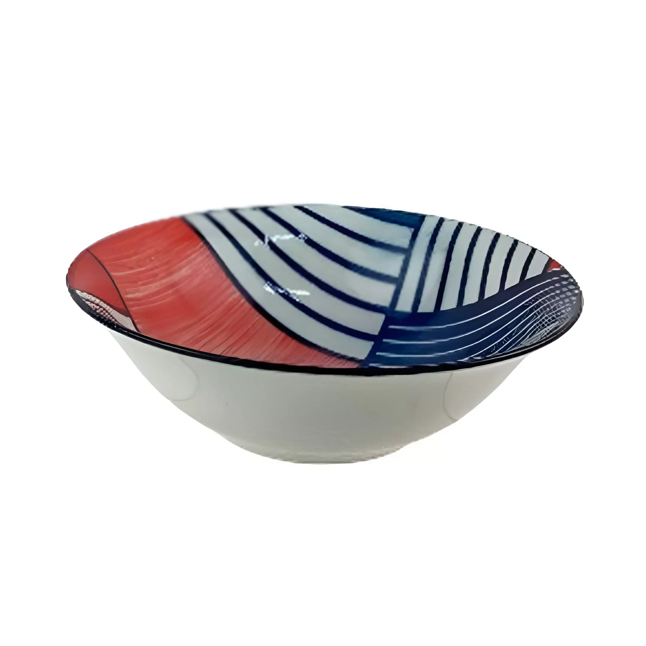 ENSALADERA 8" 705-1434988 BLANCO/AZUL/ROJO